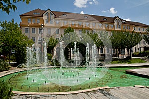 County hall on City Hall square - in Miskolc photo