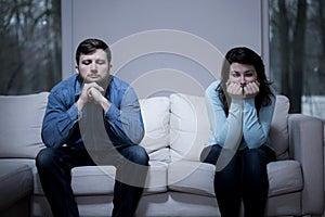 Couple after argument