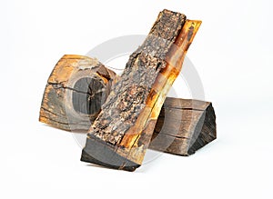 Couple of backyard logs designed or a fire pit