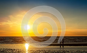 Couple at the beach