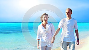 Couple on the beach