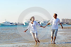 Couple on the beach