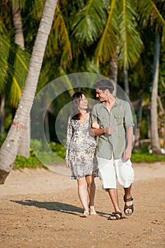 Couple On Beach