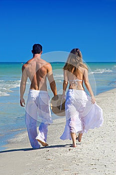 Couple at beach