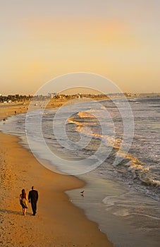 Couple On Beach