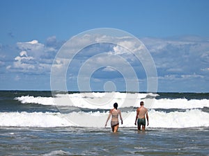 Couple on the beach