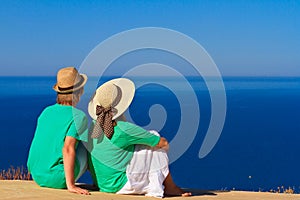 Couple on the beach vacation