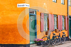 Couple of bikes in Copenhagen