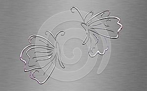 Silver Butterflies photo