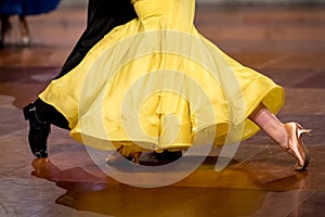 couple dancing standard dance