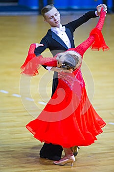 Couple of Dmitry Minkov and Elizaveta Mizhevich Performs Junior-2 Standard Program