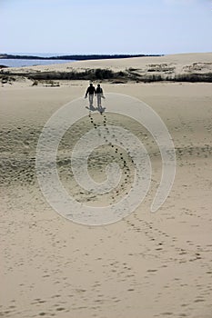 Couple on the dune