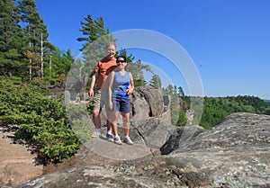 Couple at Eagle's Nest in Calabogie