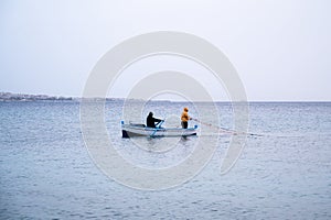 a couple of fishermen photo