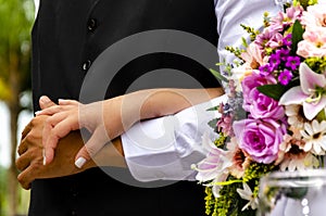 Couple getting married in Brazil.