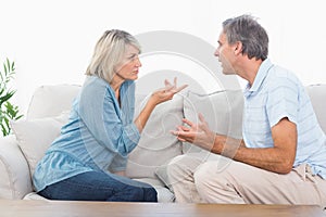 Couple having an argument