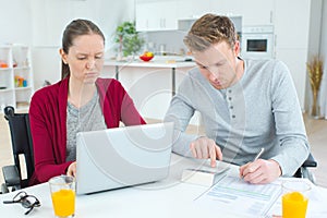 Couple having financial problem