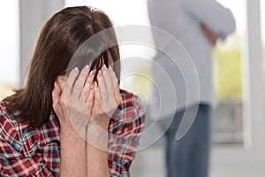 Couple having relationship problems