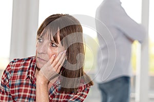 Couple having relationship problems