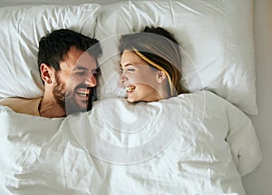 couple love bedroom romance happy relationship valentine day