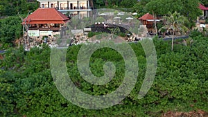 Couple in love at luxury resort on romantic summer vacation. People relaxing together in edge swimming pool , enjoying