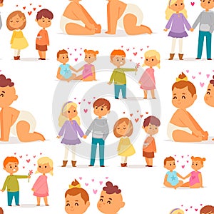 Couple in love vector characters togetherness happy smiling people romantic woman amorousness together adult photo