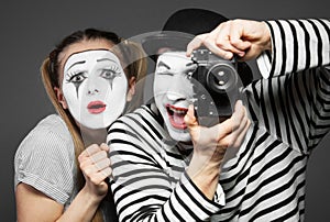 Couple of mimes