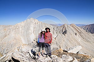 Couple On Mountain