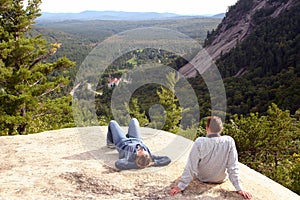 Couple at Overlook