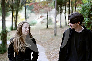 Couple at the park