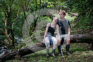 Couple plantation in Costa Rica