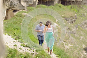 Couple with Poppies