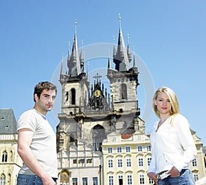 Couple in Prague
