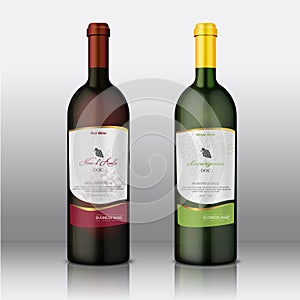 A Couple of Premium Quality Wine Labels