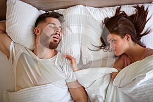 Couple Problem with snoring