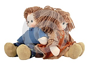 A Couple. Rag Doll