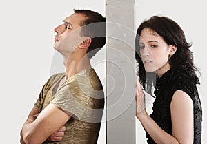 Couple relationships - conflict concept