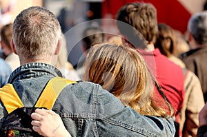 Couple Spectators