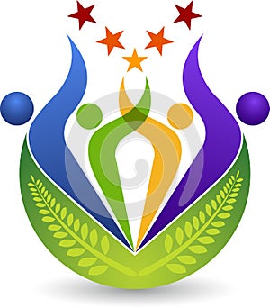 Couple star logo