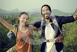 Couple Travel Adventure Happiness Concept