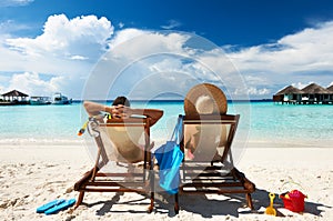 Couple on a beach