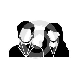 Couple Vector Icon which can easily modify or edit