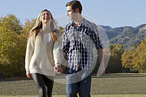 Couple Walking