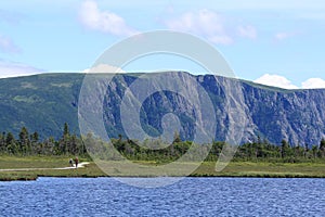 Couple on Western Brook Pond Trail