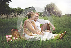 Couple Wife Husband Dating Relaxation Love Concept