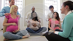 Couples Attending Ante Natal Class Together