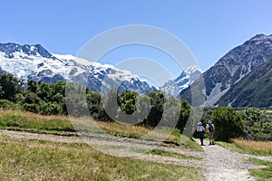 Couples in Kea Point Track