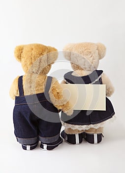 Couples teddy bear