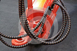 Coupling. The attachment control unit