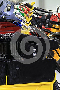 Coupling. The attachment control unit